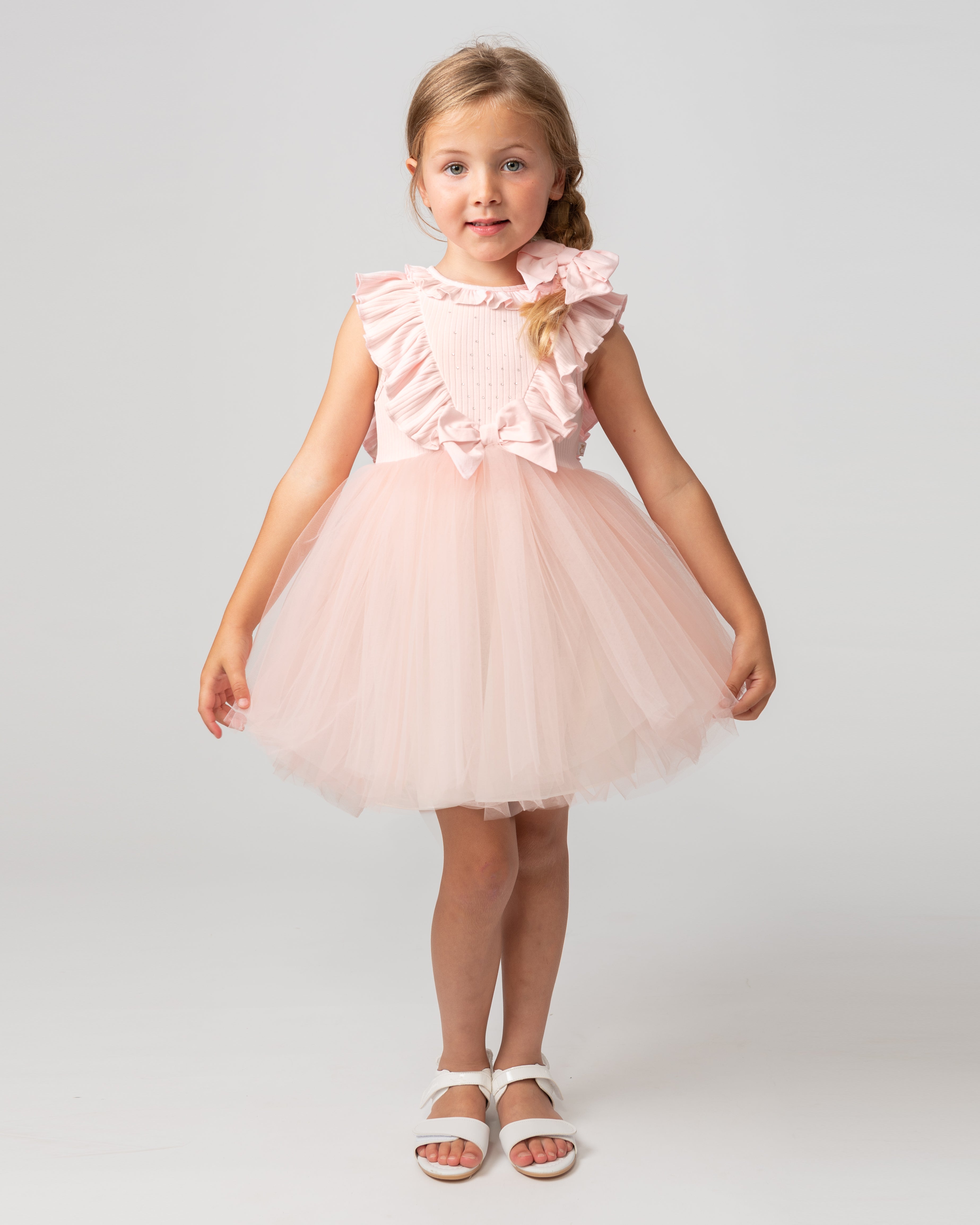 Caramelo offers Tulle Bow Baby Girls Dress