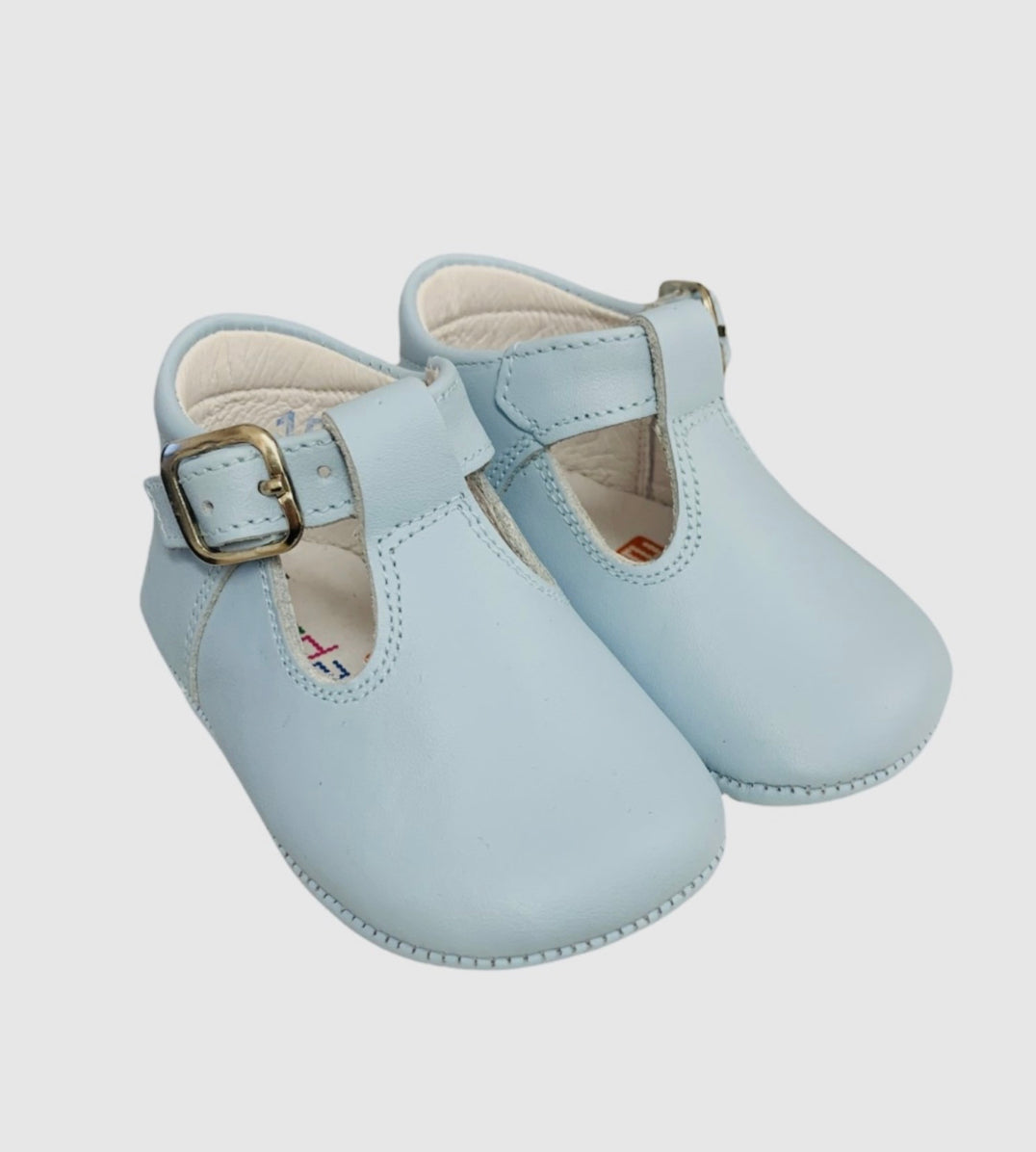 Baby blue store pram shoes