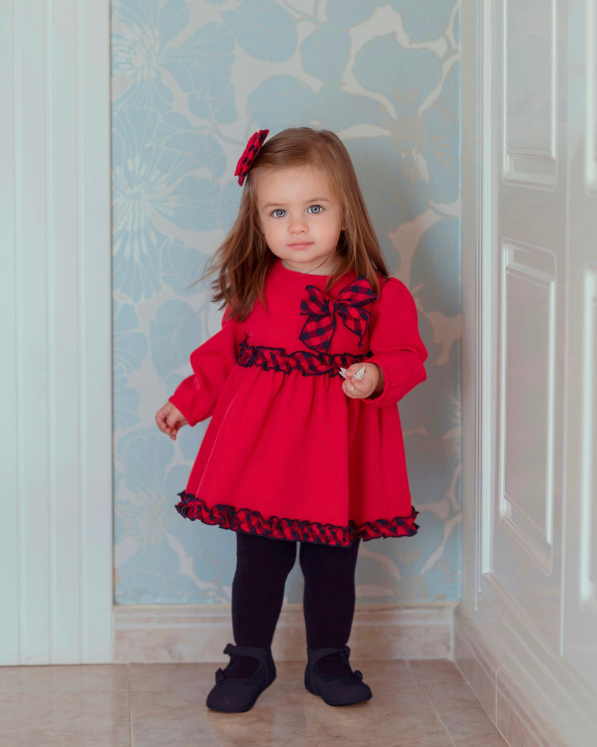 Baby girl red sales gown