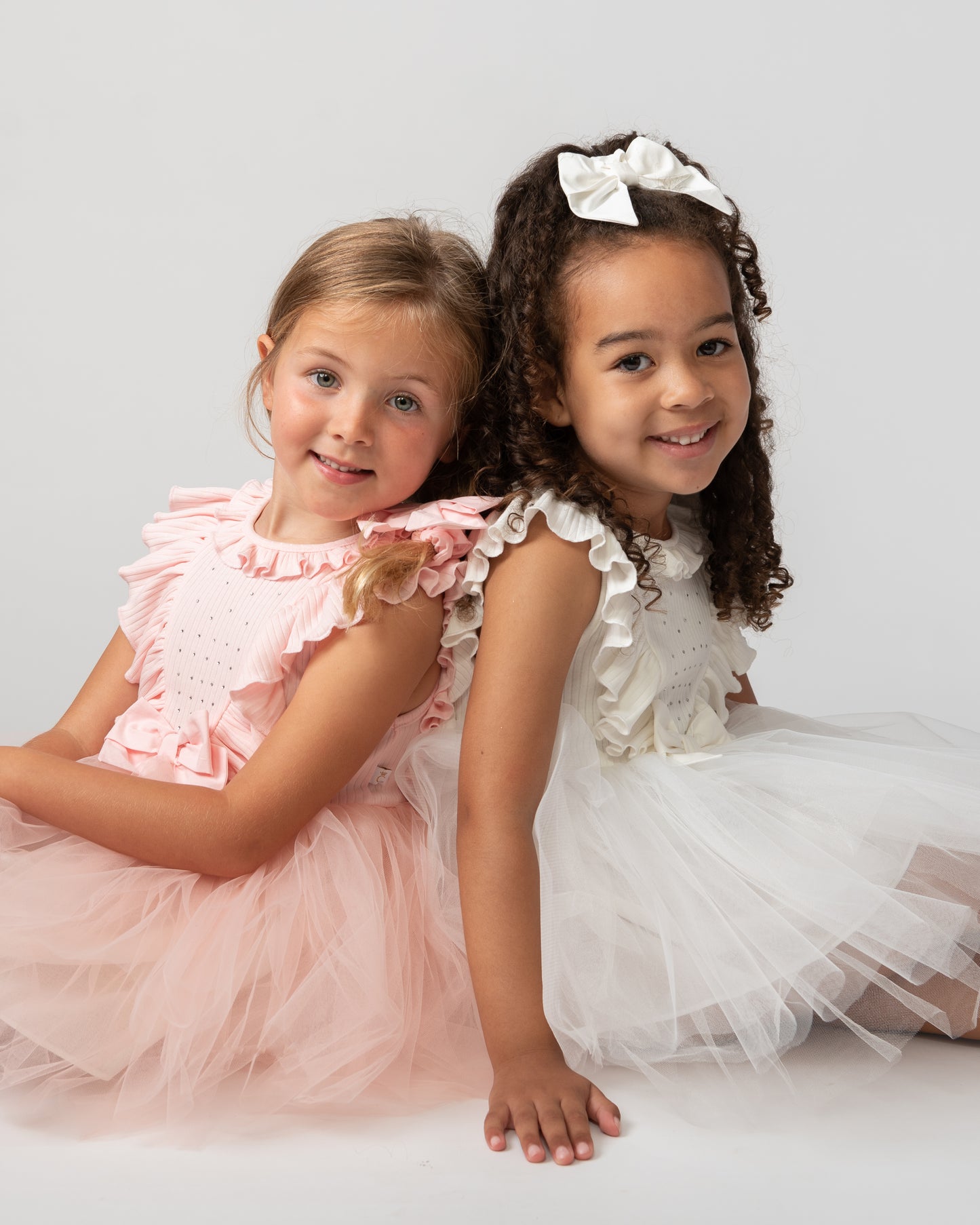 Caramelo Kids Girls Pink Tulle Dress