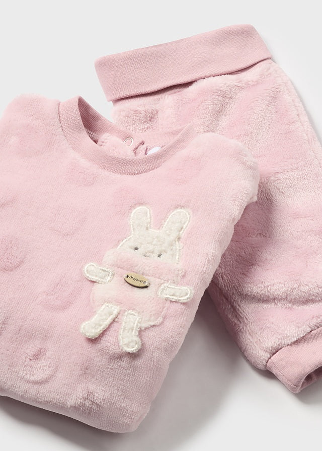 Baby velour tracksuit online