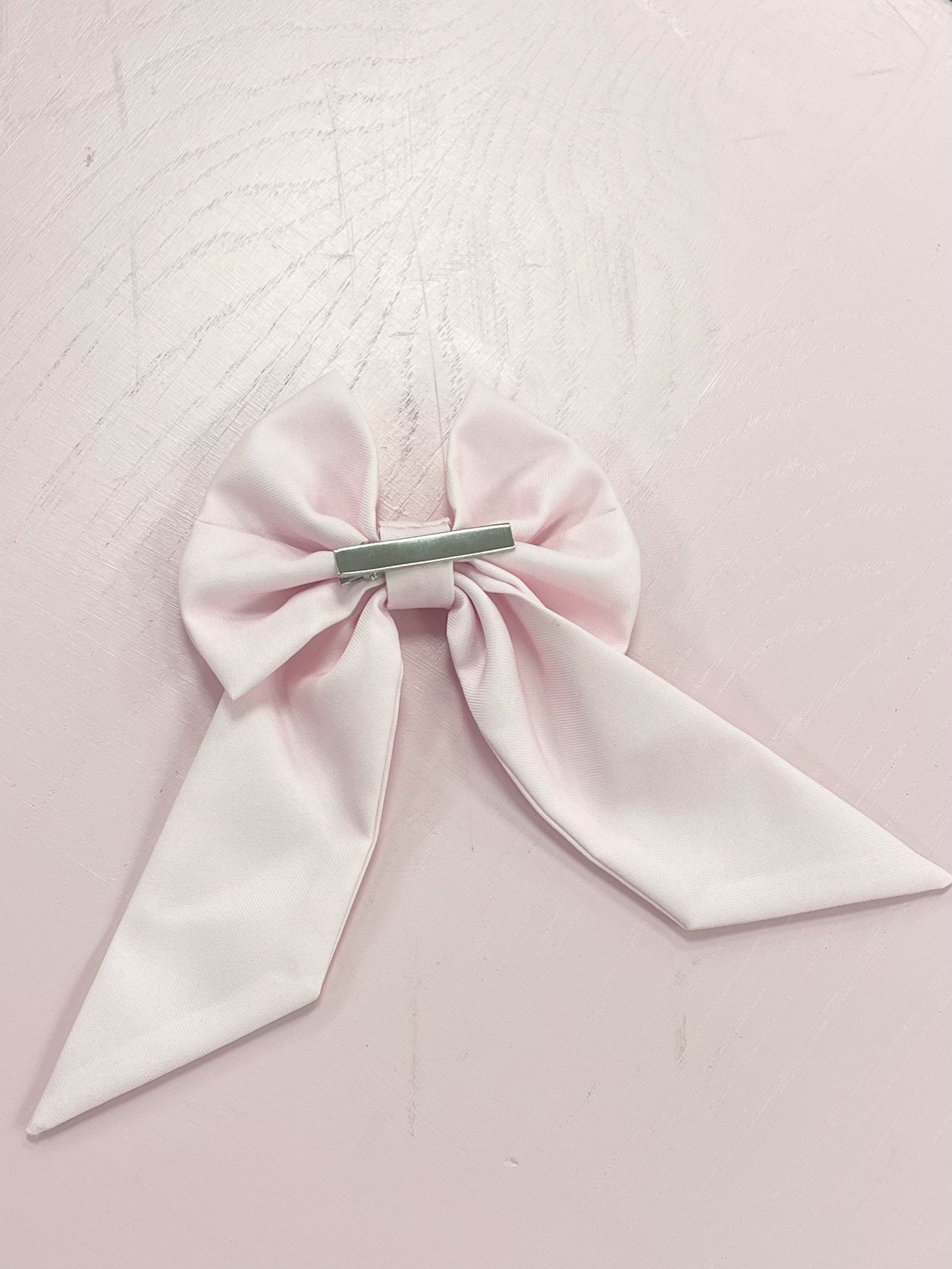 Caramelo Kids Girls Pink  Hair Bow with Clip 349758