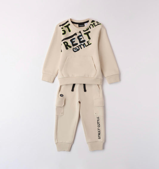 Sarabanda Boys Beige Tracksuit