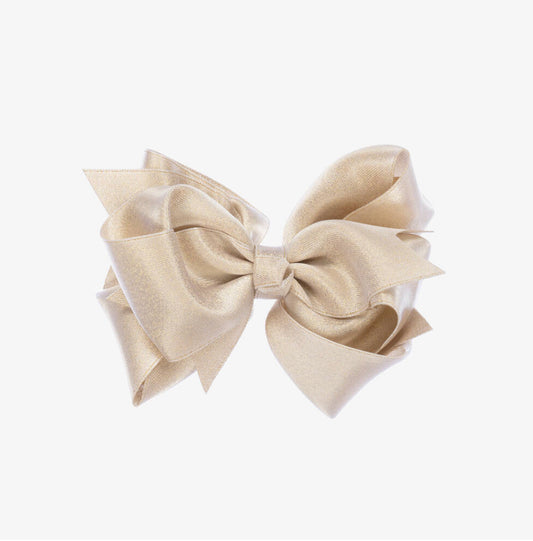 Abel & Lula Girls Gold Bow Hair Clip