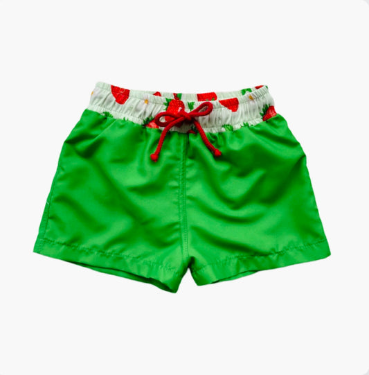 Meraki Boys Green Berries Swim Shorts