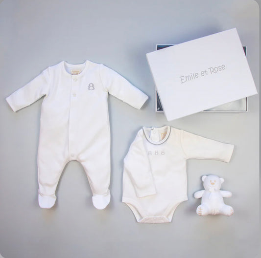 Emile et Rose Tatum Unisex Baby Gift Set