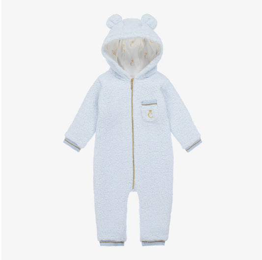 Caramelo Kids Baby Boy Blue Pramsuit