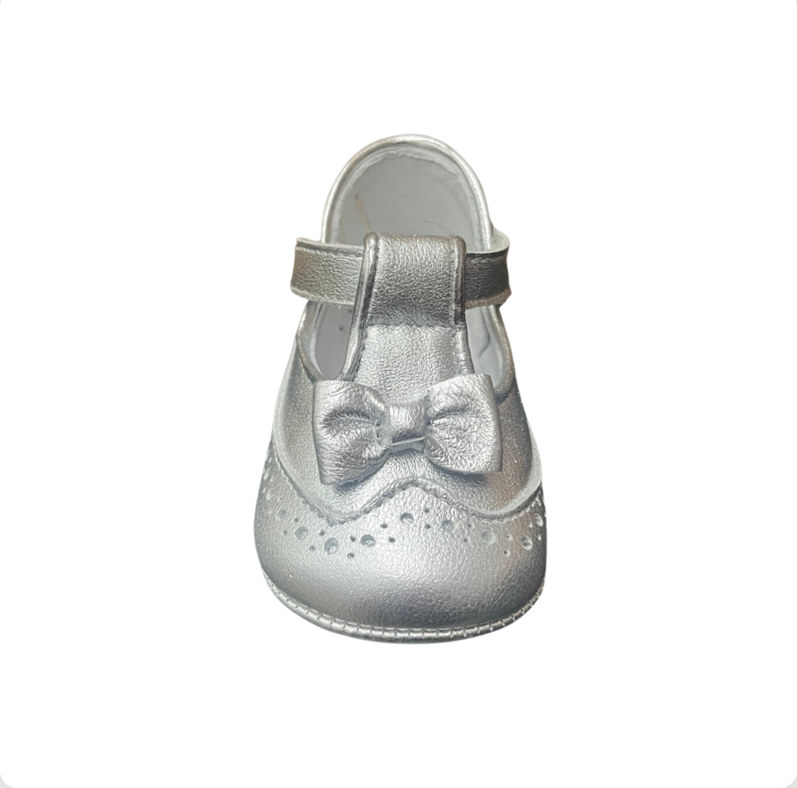 Silver pram sale shoes