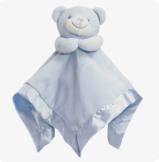 Baby Comforter Pink, Blue or White